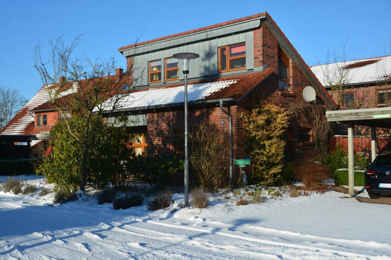 Ferienhaus Uferweg Otterndorf Esterno foto